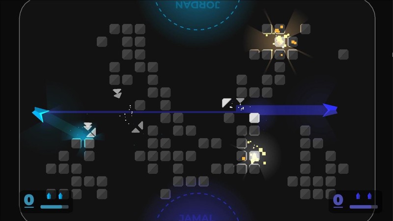 Fever Tilt screenshot — laser