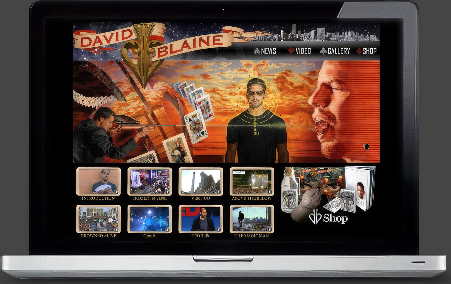 The 2010 redesign, art by Mark Stutzman
