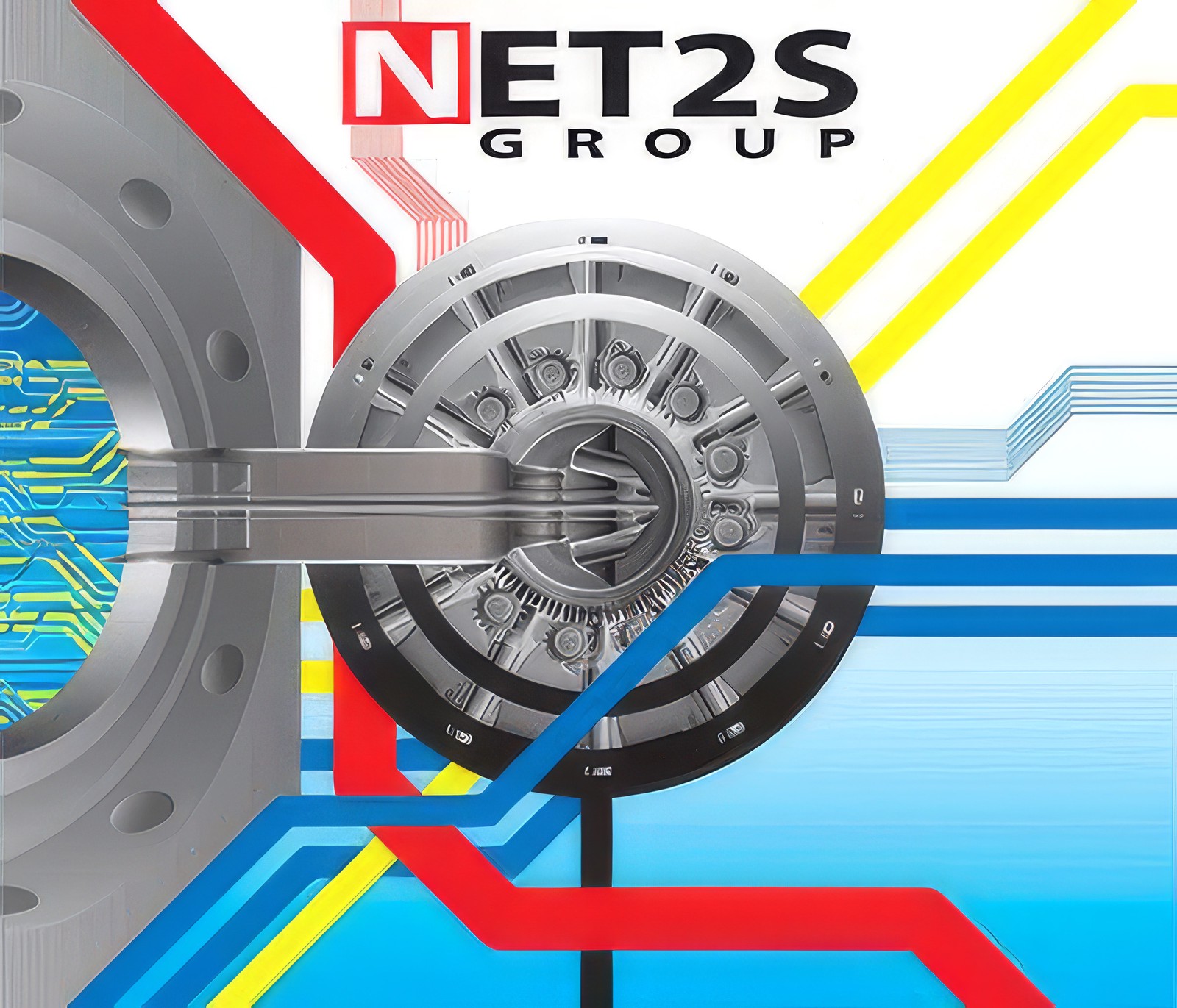 The original Net2S advertisement artwork