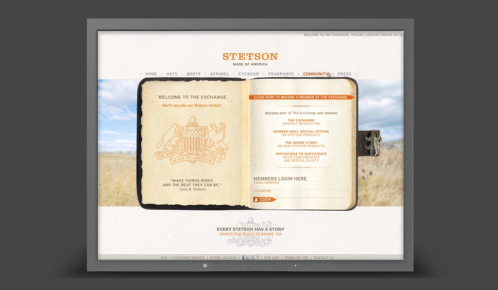 The Exchange — every Stetson has a story