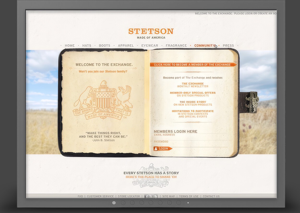 The Exchange — every Stetson has a story