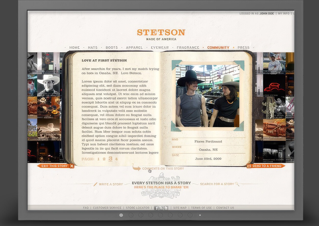 A story spread in The Exchange