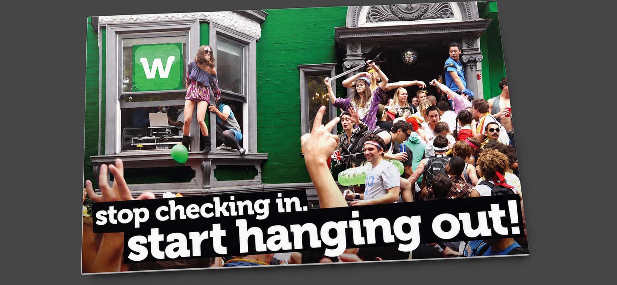 Wendr “Stop Checking In”