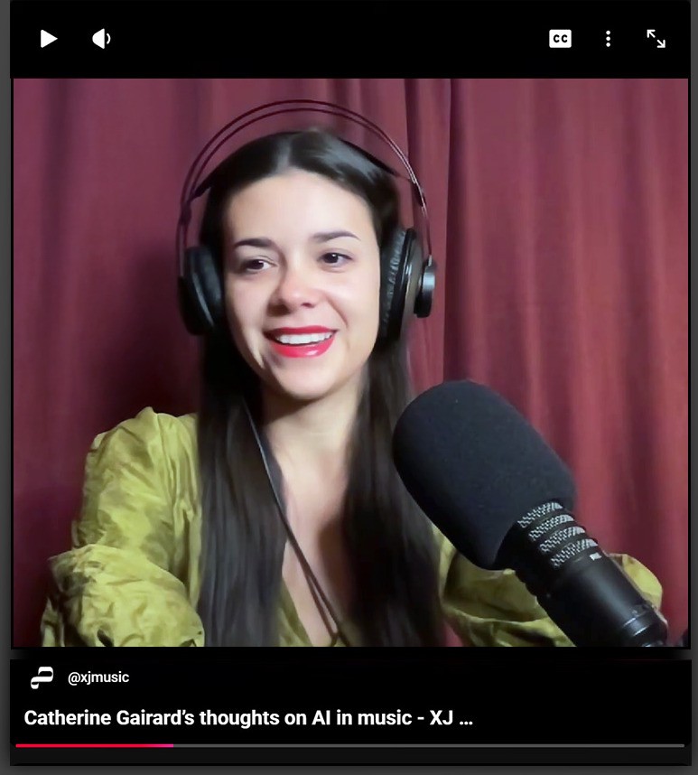 Catherine Gairard on storytelling through music