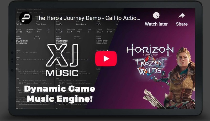 XJ video game music