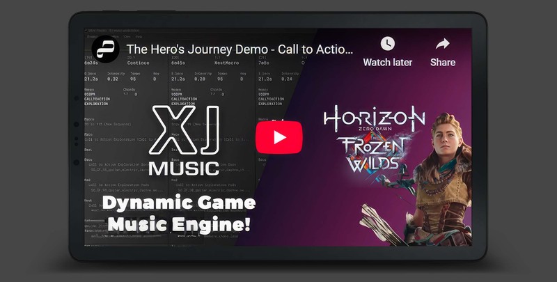 XJ video game music