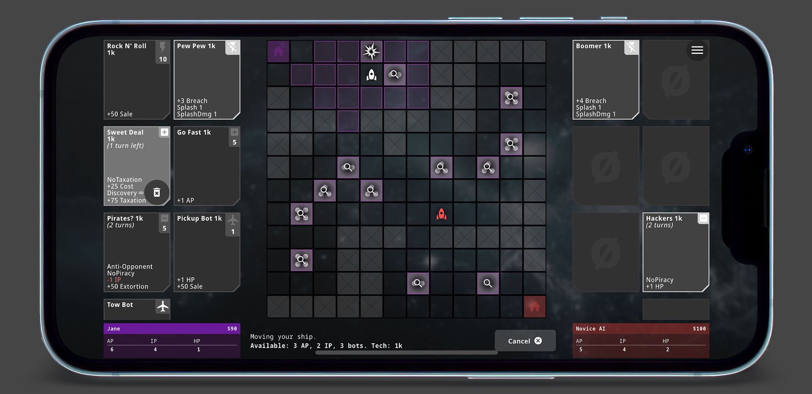 Star Harvester — in-game screen